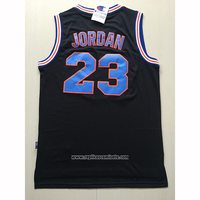 Camiseta Tune Squad Michael Jordan #23 Negro